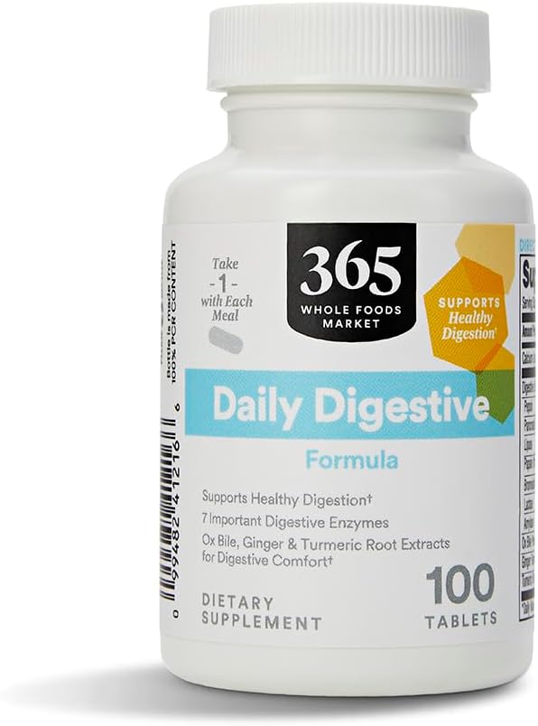 365 by Whole Foods Market, Digestive Daily Formula, 100 Tablets