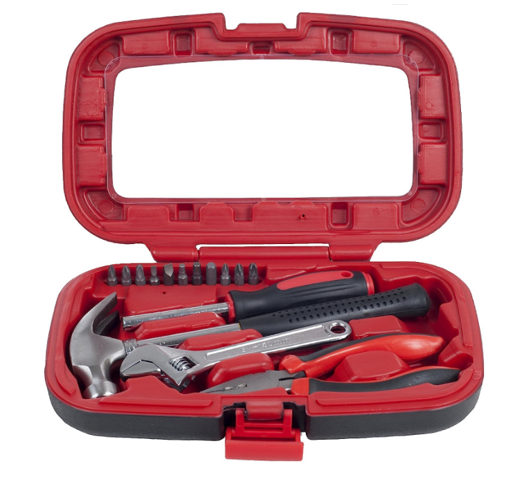 Stalwart 15-Piece Household Hand Tool Set, 75-HT015